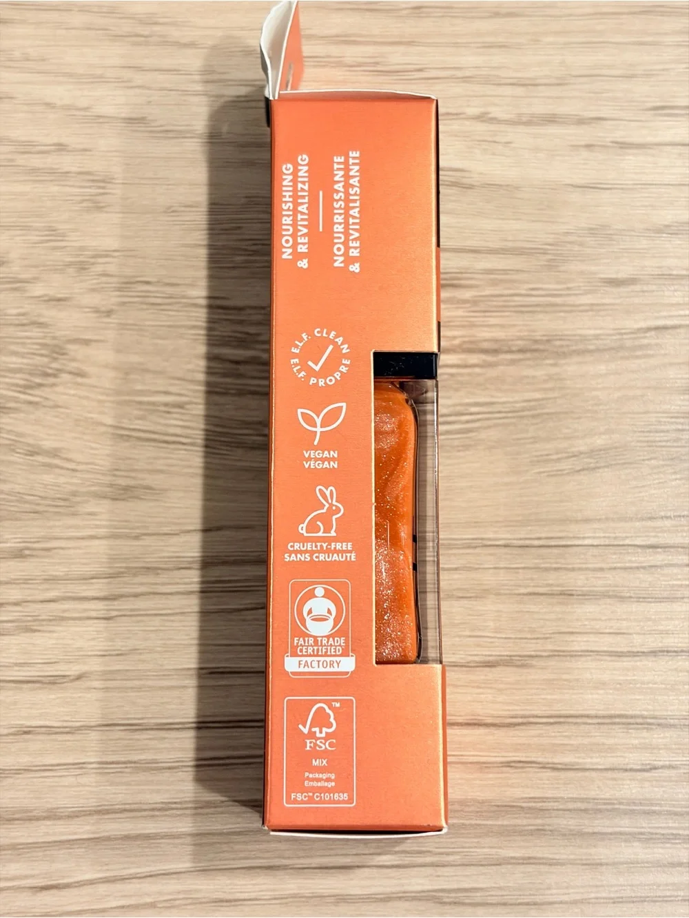 E.l.f Glow Reviver Lip Oil - Orange Glimmer Finish